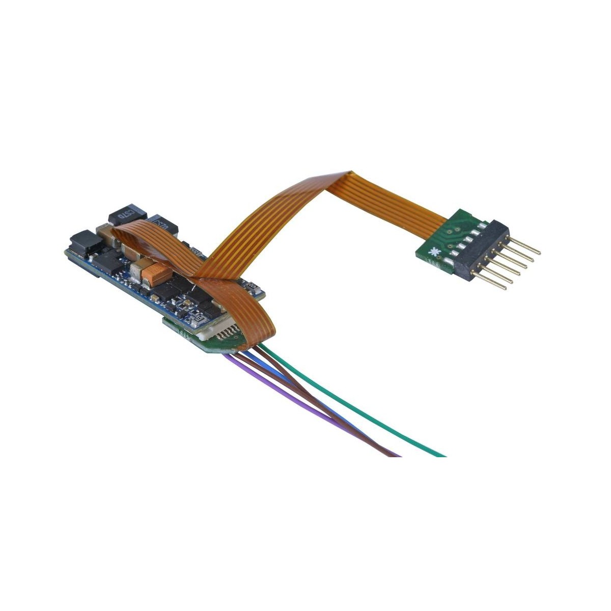 Esu 58816 Décodeur sonore Micro vierge Nem 651, 6 broches, Loksound V5 Esu Esu_58816 - 1