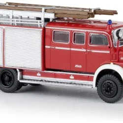 Brekina 47131 Camion Pompier Mercedes LAF 1113 LF 16, rouge et gris Sai Sai_47131 - 1