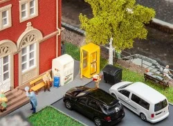 Faller 180452 Model, City Layout Set, Telephone Booth