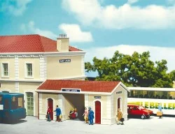 Faller 191110 Model kit, dock shelter with toilet facilities, Saint...