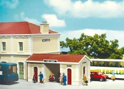 Faller 191110 Model kit, dock shelter with toilet facilities, Saint...