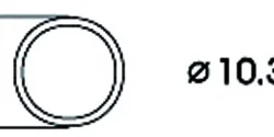 Roco 40074 Traction tires for locomotive 10.3 - 12.4mm x10 - ...