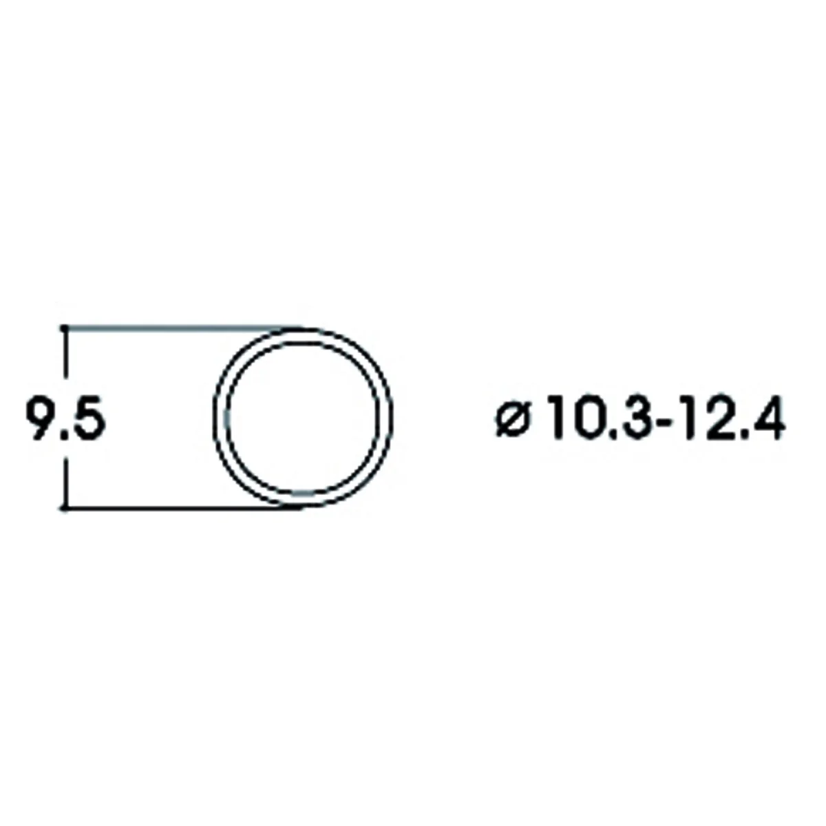 Roco 40074 Traction Tire for Locomotive 10.3 - 12.4mm x10 - Roco_40074
