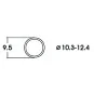 Roco 40074 Traction Tire for Locomotive 10.3 - 12.4mm x10 Roco_40074-Roco 40074 Traction Tire for Locomotive 10.3 - 12.4mm x10