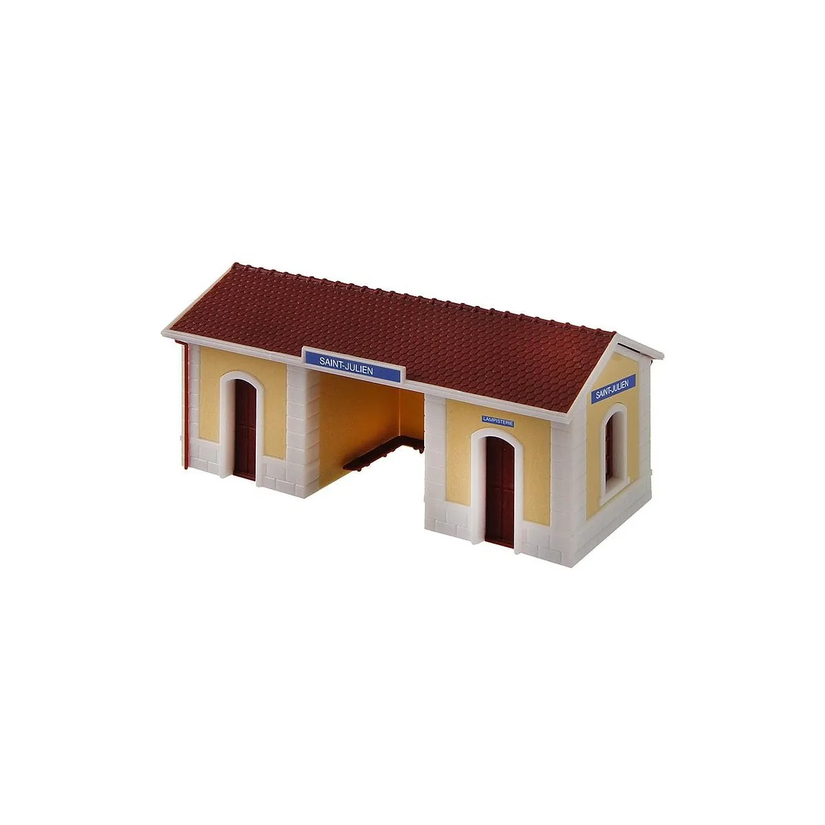 Faller 191110 Model kit, dock shelter with toilet facilities, Saint...