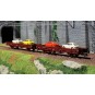 Roco_67086-copy of Roco 67243 Wagon with pivoting stanchions, brown, SNCF - Roco_67086