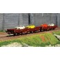 Roco_67086-copy of Roco 67243 Wagon with pivoting stanchions, brown, SNCF - Roco_67086