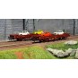 Roco_67086-copy of Roco 67243 Wagon with pivoting stanchions, brown, SNCF - Roco_67086