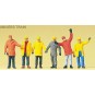 Preiser 14034 Figures, workers with protective clothing - Preiser -... Preiser_14034-Preiser 14034 Figures, workers with protective clothing - Preiser_14034