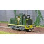 MB-078-Ree Modeles MB 078S copy of Moyse 32 TDE shunting locomotive, ep. III, Green 301, Marchal headlights, Digital sound