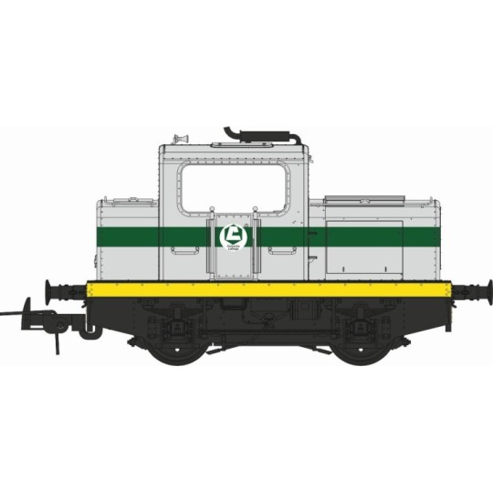 MB-122S-Ree Modeles MB 078S copy of Moyse 32 TDE shunting locomotive, ep. III, Green 301, Marchal headlights, Digital sound