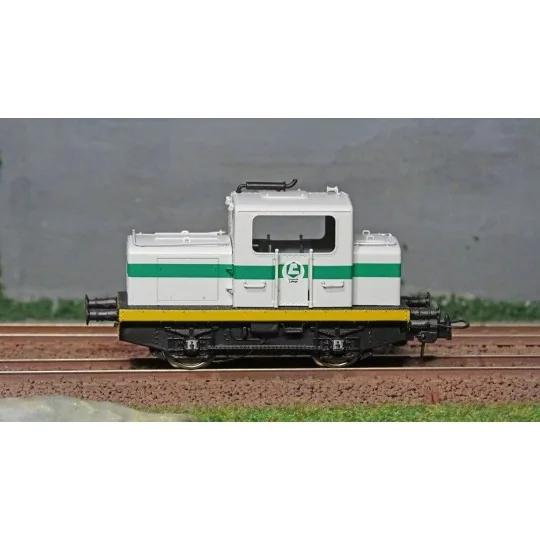 MB-122S-Ree Modeles MB 078S copy of Moyse 32 TDE shunting locomotive, ep. III, Green 301, Marchal headlights, Digital sound