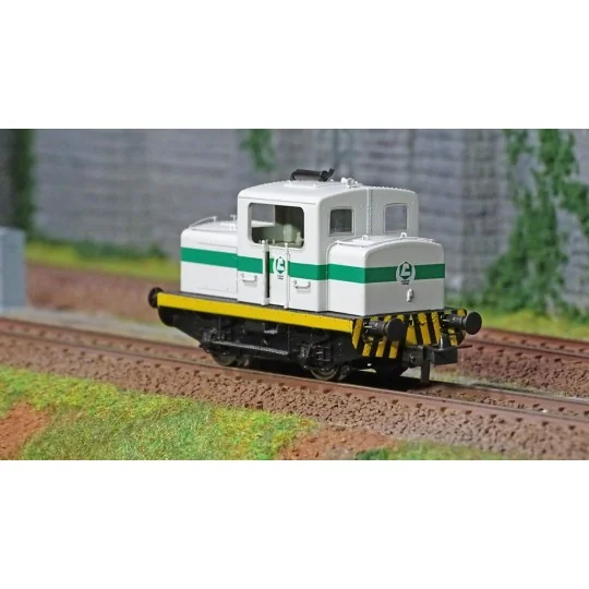 MB-122S-Ree Modeles MB 078S copy of Moyse 32 TDE shunting locomotive, ep. III, Green 301, Marchal headlights, Digital sound