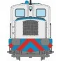 MB-124S-Ree Modeles MB124S Moyse 32 TDE shunting locomotive, industrial, formerly SNCF, STEF, era IV-V, digital sound
