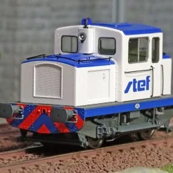 Ree Modeles MB124S Locotracteur MOYSE 32 TDE, INDUSTRIEL Ex-SNCF, STEF, ep. IV-V, Digital sonore Ree Modeles MB-124S - 1