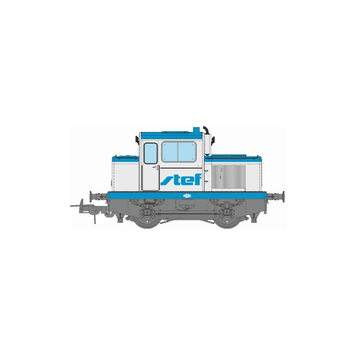 Ree Modeles MB 124S copy of the MOYSE 32 TDE industrial shunting lo...