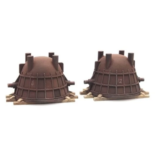 Artitec 487.801.56 Loading for wagon, 2 cast-iron ladles - Arti... Arti_487.801.56-Copy of Artitec 487.801.55 Bulldozer D7, Yellow, Load for wagon - Arti_487.801.56