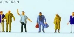 Preiser 14046 characters, travelers and reception staff - Preiser -...