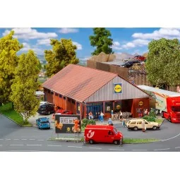 Faller 130615 Model Kit, Lidl Supermarket