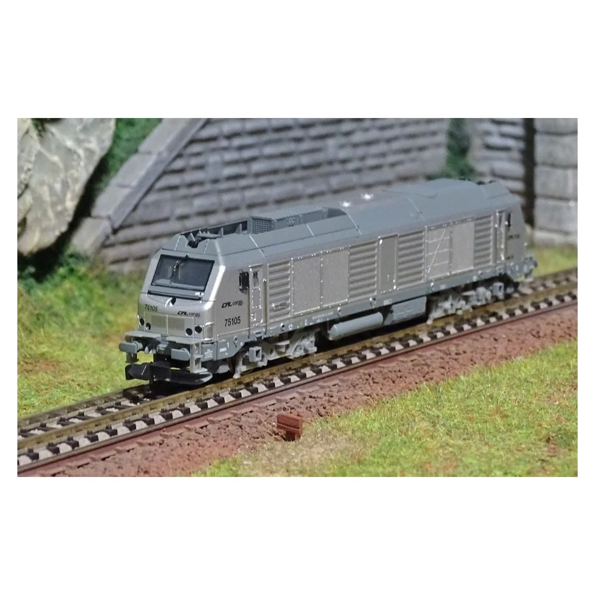 REE Modeles NW110 Locomotive Diesel BB 75105, CFL CARGO, échelle N Ree Modeles NW-110 - 1