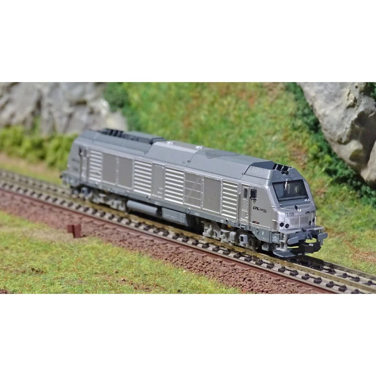 REE Modeles NW110 BB 75105 Diesel Locomotive, CFL CARGO, N scale - ...