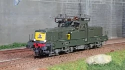 Jouef HJ2338S Locomotive électrique BB 12079, SNCF, livrée vert / jaune, digitale sonore Jouef HJ2338S - 1