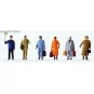 Preiser 14049 figures, travelers on the platform - Preiser_14049 Preiser_14049-Preiser 14049 figures, travelers on the platform - Preiser_14049