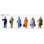 Preiser_14049-Preiser 14049 personnages, voyageurs sur le quai
