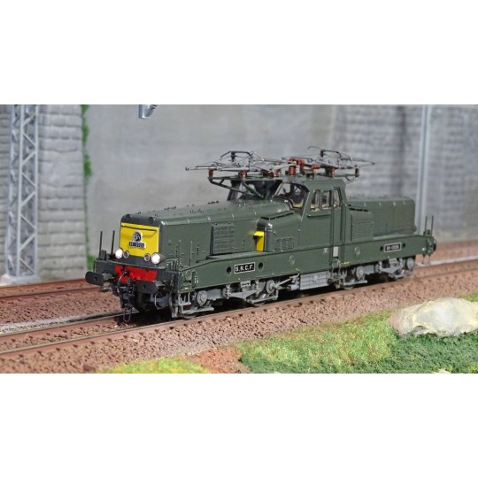 HJ2339-copy of Jouef HJ2339S Locomotive électrique BB 12026, SNCF, livrée vert / jaune, digitale sonore