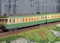 Jouef HJ2386 diesel railcar RGP2 X 2700 in a 2-car set, SNCF, delivered ...