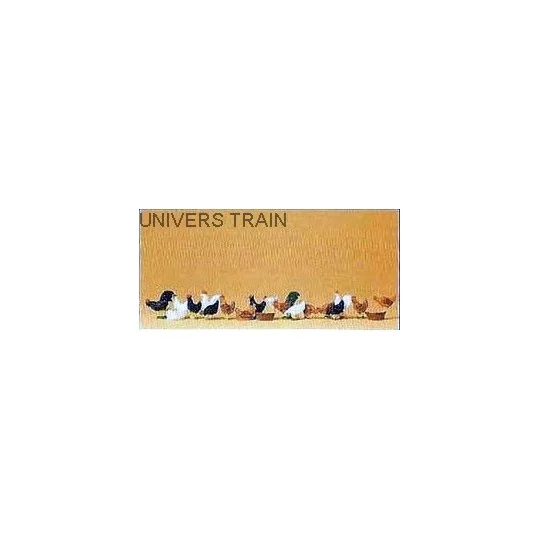 Preiser 14168 animals, hens and roosters - Preiser - Preiser_14168 Preiser_14168-Preiser 14168 animals, hens and roosters - Preiser_14168