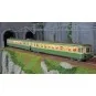 Jouef HJ2386 Autorail diesel RGP2 X 2700 à 2 voitures, SNCF, livré vert et jaune Jouef HJ2386 - 4 HJ2386-Jouef HJ2386 Autorail diesel RGP2 X 2700 à 2 voitures, SNCF, livré vert et jaune