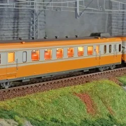 Jouef HJ2388 diesel railcar RGP2 X 2700 in a two-car set, SNCF, delivered ...