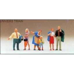 Preiser 10279 Characters, the Dupont family in Rothenburg - Preiser...