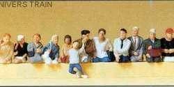 Preiser 10386 figures, for the bus and train - Preiser - Preiser_10386