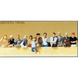 Preiser 10386 figures, for the bus and train - Preiser_10386