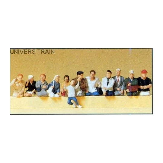 Preiser_10386-Preiser 10386 figures, for the bus and train