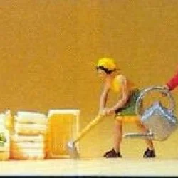 Preiser 10046 Figures, Gardeners and Accessories