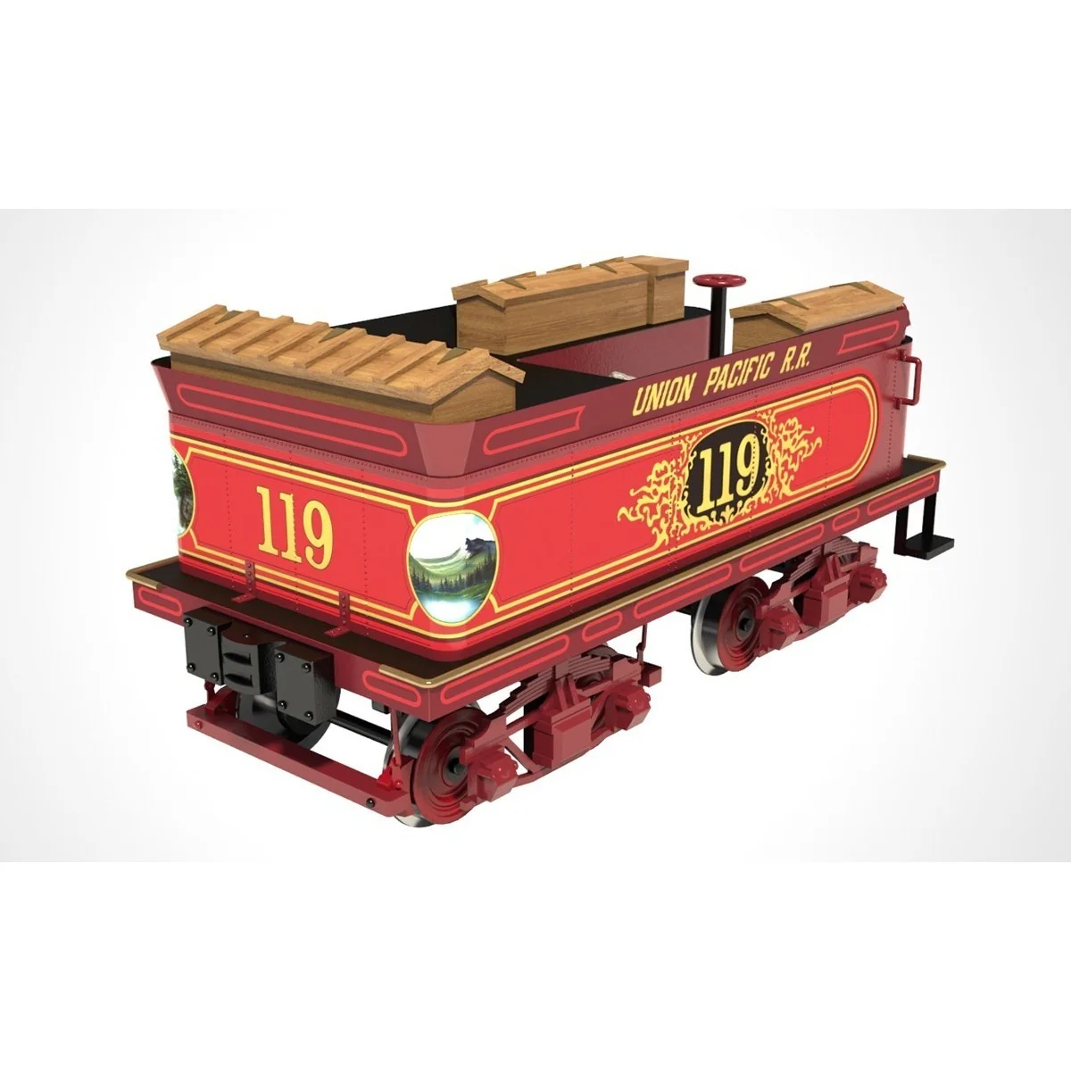 OcCre 54008 Locomotive Rogers n°119 1/32 kit construction bois métal OcCre 54008 - 9