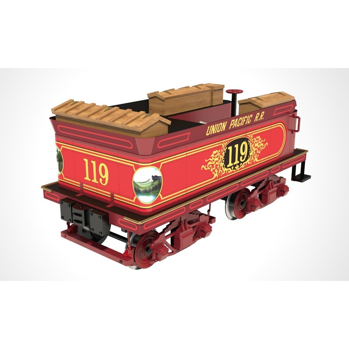 Locomotive Rogers No.119 1/32 OcCre metal wood construction kit - 5...