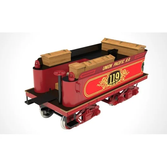 54008-OcCre 54008 Locomotive Rogers n°119 1/32 kit construction bois métal