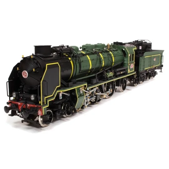 54003-Locomotive steamed Pacific 231 SNCF 1:32 ocCre metal wood construction kit