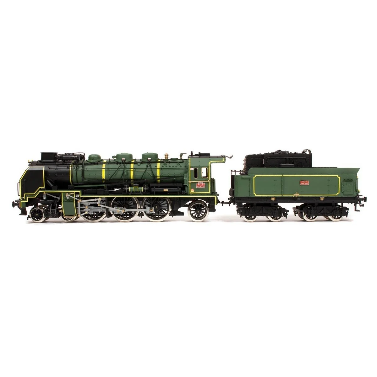 Locomotive steamed Pacific 231 SNCF 1:32 ocCre metal wood construct...