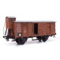 56002-OcCre 56002 Wagon de marchandise couvert avec guérite 1/32 kit construction bois métal