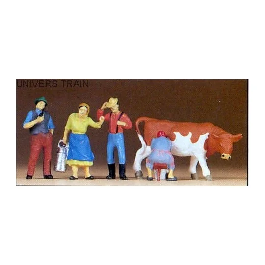 Preiser_10044-Preiser 10044 personnages, à la ferme