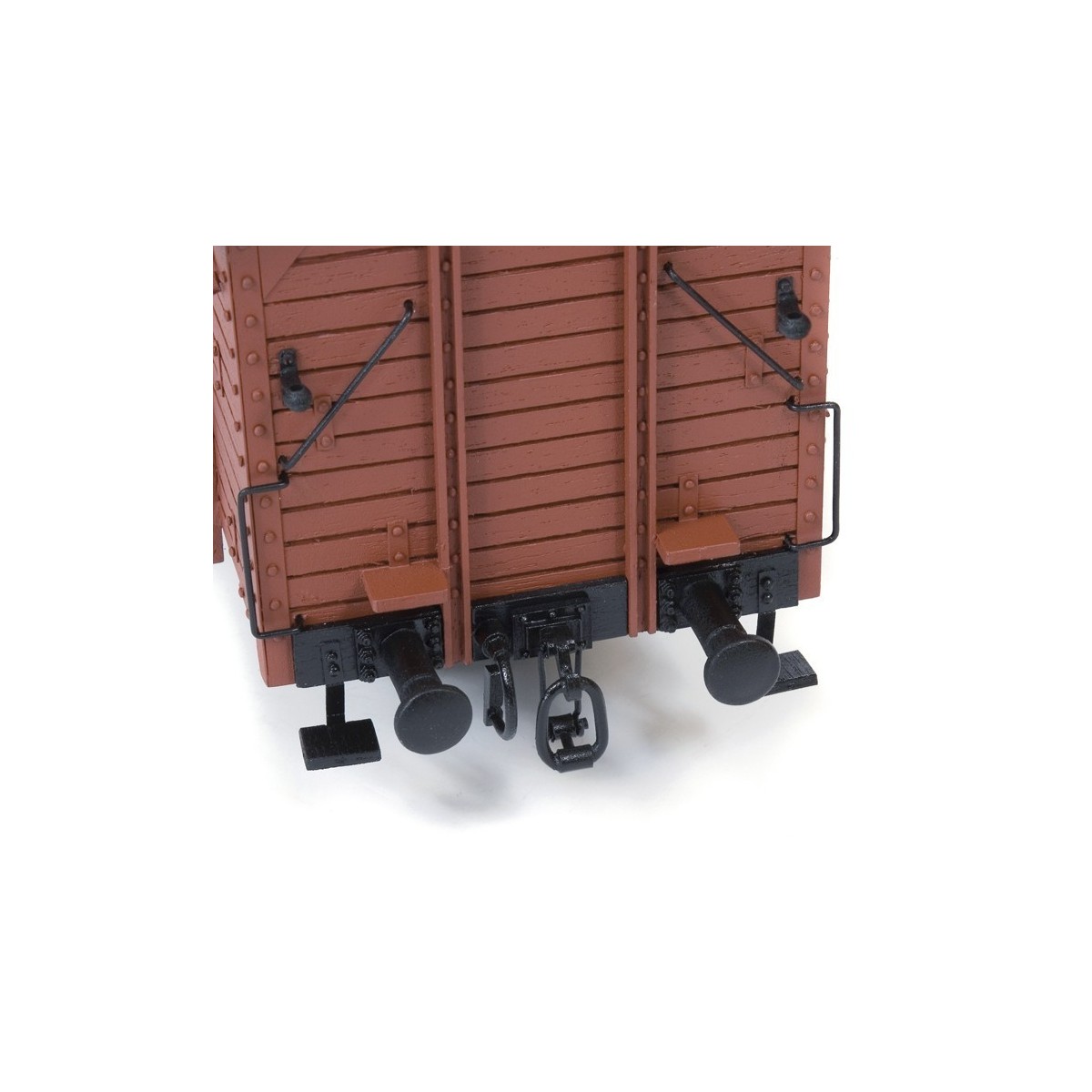 OcCre 56002 Wagon de marchandise couvert avec guérite 1/32 kit construction bois métal OcCre 56002 - 10