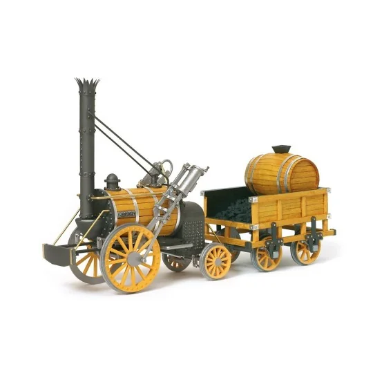 OcCre 54000 Locomotive à vapeur Rocket 1/24 kit construction bois métal OcCre 54000 - 1 54000-OcCre 54000 Locomotive à vapeur Rocket 1/24 kit construction bois métal