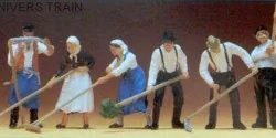 Preiser 10045 figures, hay harvest - Preiser - Preiser_10045