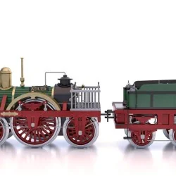 OcCre 54001 Locomotive à vapeur Adler 1/24 kit construction bois métal OcCre 54001 - 1