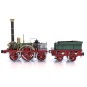 54001-Steam locomotive Adler 1/24 ocCre metal wood construction kit
